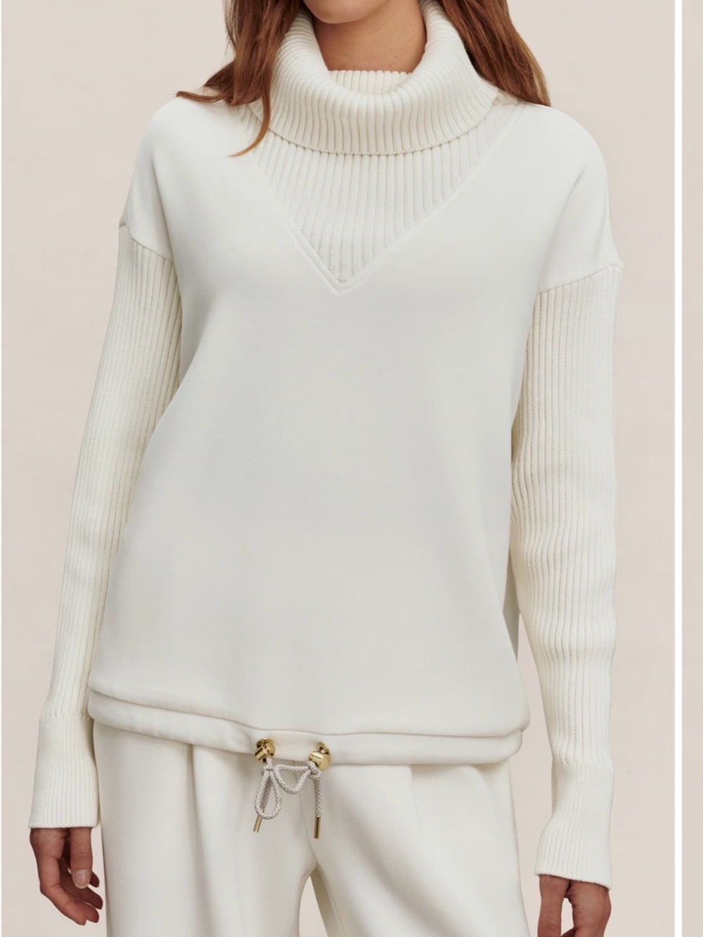 Varley Hannah cowl neck sweatshirt